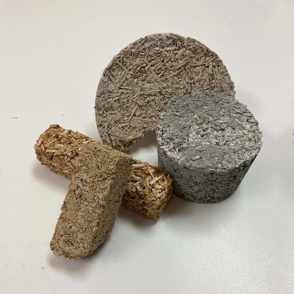 Wood Fiber Geopolymer