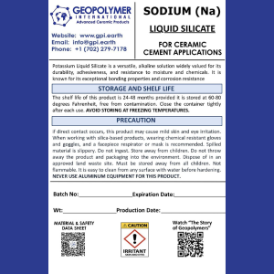 GeoPolymer Sodium Silicate (Na)