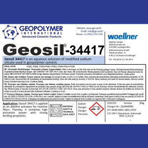 GeoSil Sodium Silicate (Na) 34417